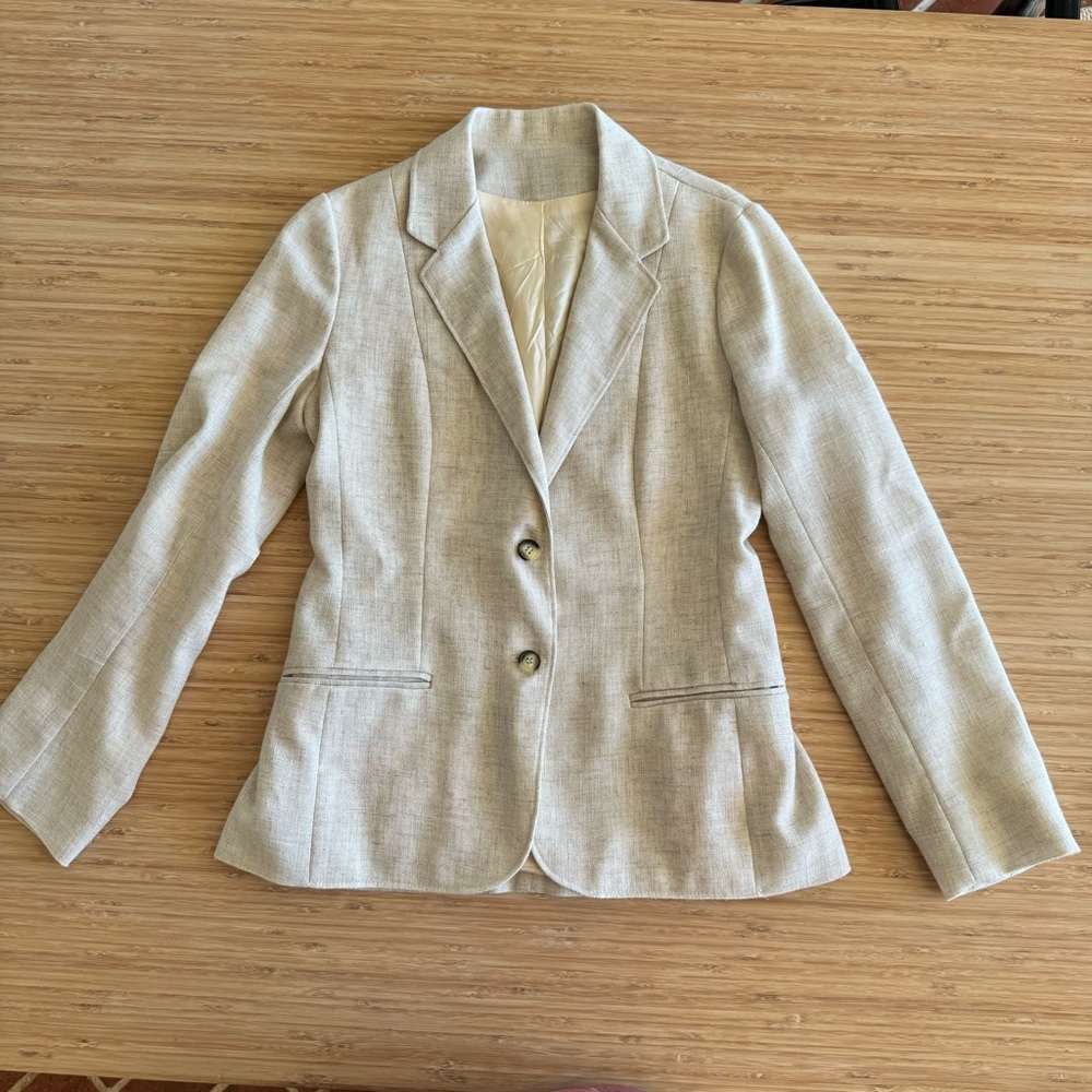 Natural Modern Blazer Jacket